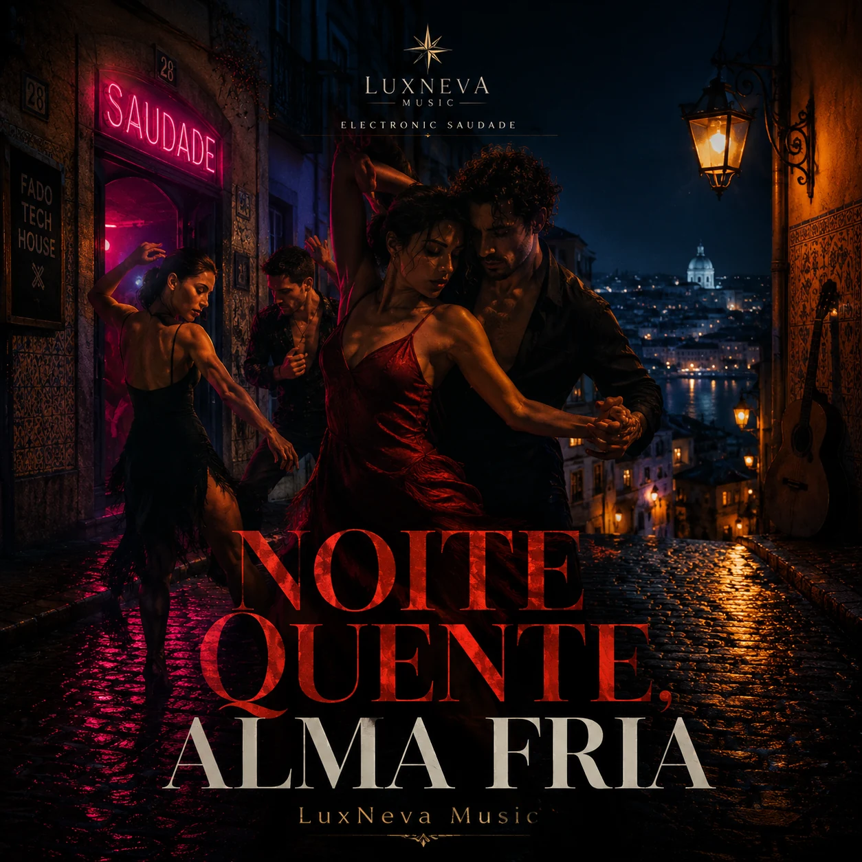 Cover art for Noite Quente, Alma Fria by LuxNeva Music