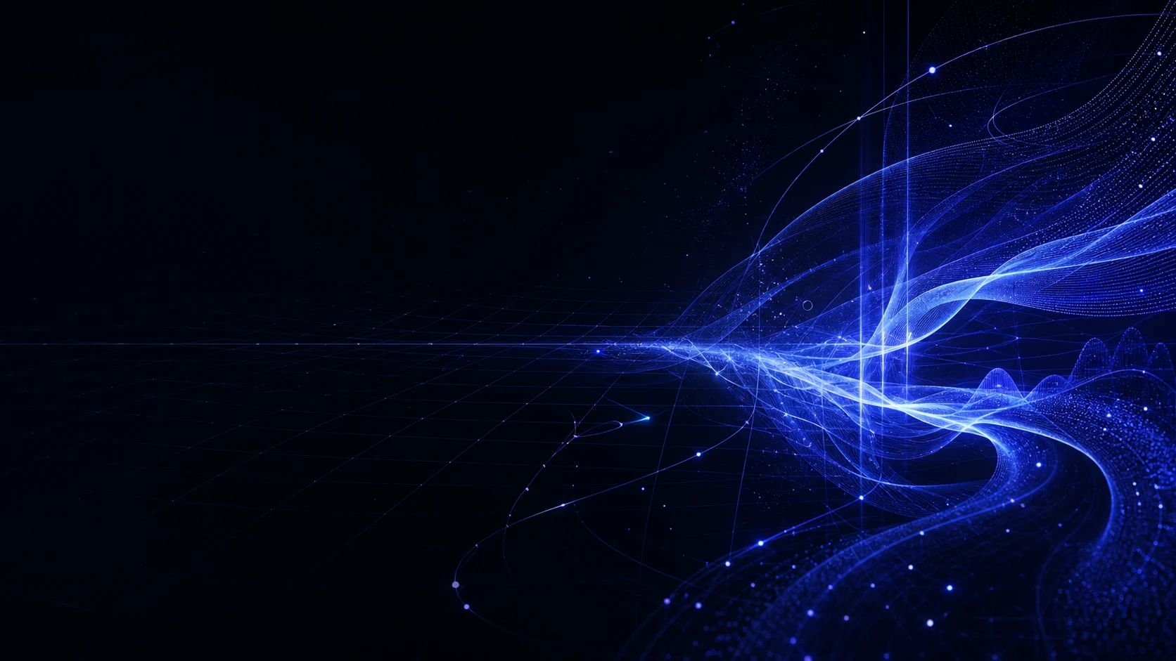Abstract LuxNeva Music soundwave visual